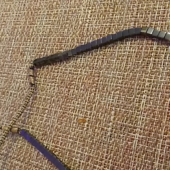 New Boho Hematite Necklace - Picture 4 of 5